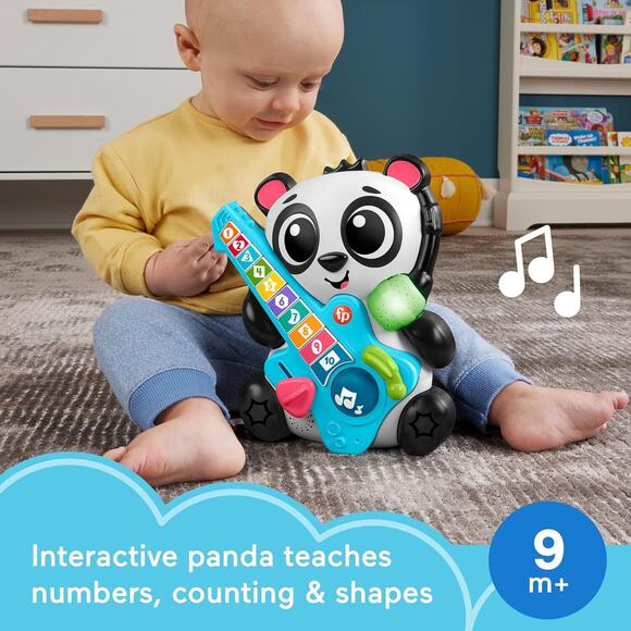 🔥Fisher-Price Baby Learning Toy Link Squad Jam & Count Panda Music & Lights🔥 - Picture 2 of 6